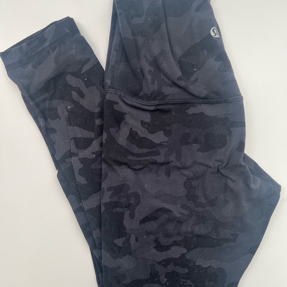 lululemon align black camo leggings